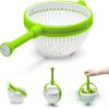 1pc Vegetable Drain Basket; Kitchen Vegetable Washing Basin; Salad Spinner; Fruit Washing Vegetable Basket; Kitchen Salad Washing Basin