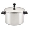 Farberware Classic Series Stainless Steel Saucepot with Lid, 4-Quart, Silver