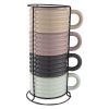 Thyme & Table 4-piece Stackable Mug Set