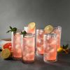 Thyme & Table 4-Piece 16oz Clear Double Wall Glass Set