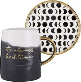 Slant Collection Coffee Mug Set 2 PC (Style: Bed)