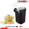 5 Core Popcorn Machine 16 Cup Capacity Hot Air Popper Mini Portable Tabletop Electric Pop Corn Maker Maquina Para Hacer Palomitas De Maiz For Home Mov