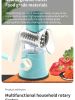 Multifunctional Roller Vegetable Cutter Hand Crank Home Kitchen Shredder Potato Grater