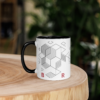 Geometric Brew Ceramic Coffee Mug Design By HadiArts