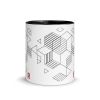 Geometric Brew Ceramic Coffee Mug Design By HadiArts