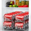 Soda Can Organizer Storage Rack, 2 Pack Stackable Beverage Soda Can Dispenser Organizer Holder for Refrigerator, Cabinet, Pantry